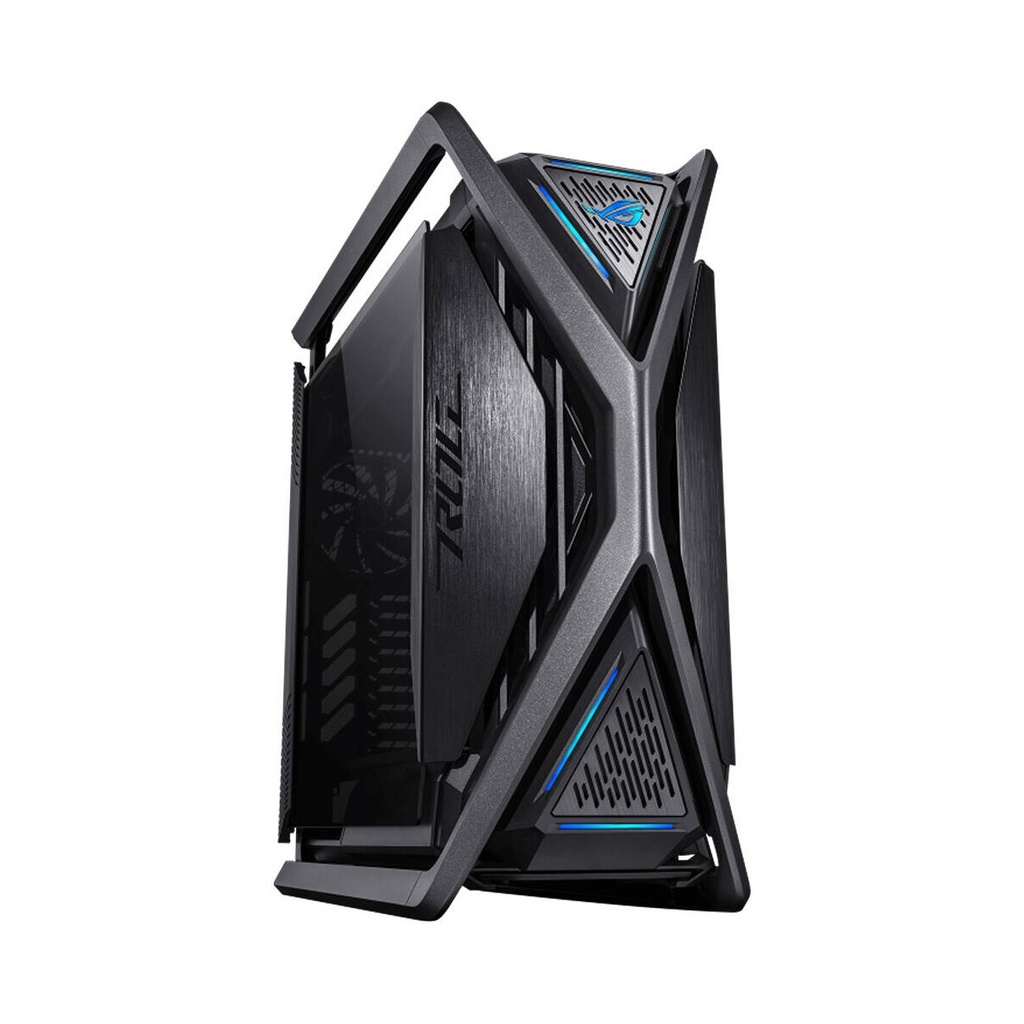 [90DC00F0-B39020] Asus Rog Hyperion GR701 BTF Edition Full Tower Aluminum Steel Tempered Glass Two Side Panel ABS Plastic Gaming Case With 4 ARGB Fans-Black
