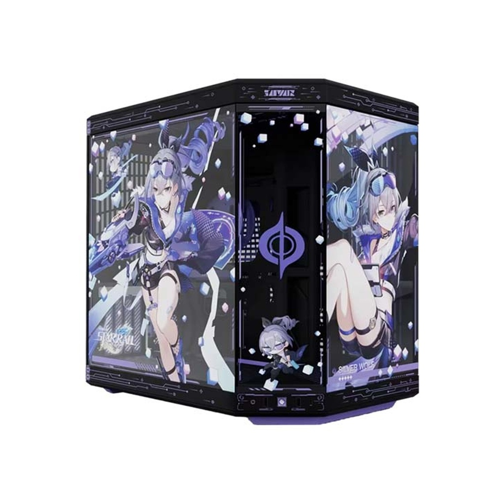 [CS-HYTE-SW-Y70-EB] HYTE Y70 Silver Wolf Mid Tower Two Panel Front & Left Side Tempered Glass Case without Fan - Early Bird
