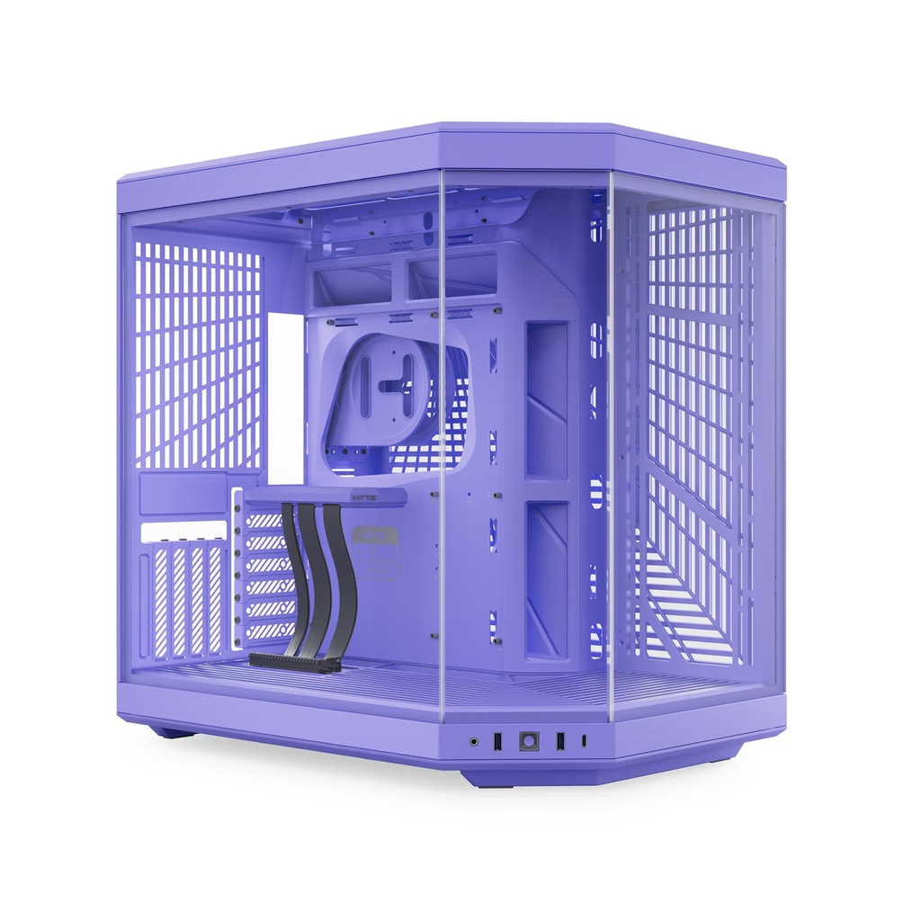 [CS-HYTE-Y70-TM] HYTE Y70 Mid Tower Two Panel Front & Left Side Tempered Glass Case without Fan - Taro Milk