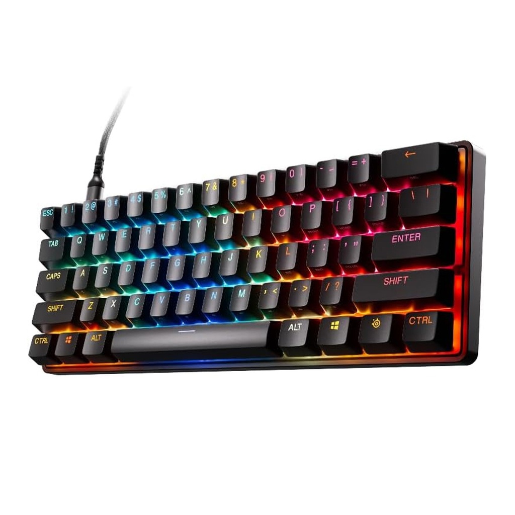 [64913] SteelSeries Apex Pro Mini Adjustable Switches With Rapid Trigger + Rapid Tap OMNI Point 3.0 Switches - Black