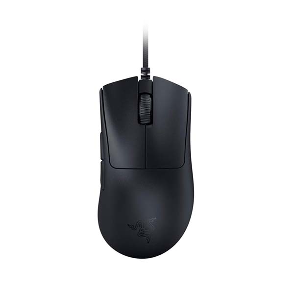 [RZ01-04640100-R3M1] Razer DeathAdder V3 Wired Gaming Mouse: 59g Ultra Lightweight, Focus Pro 30K Optical Sensor, Fast Optical Switches Gen-3-8K Hz HyperPolling, 6 Programmable Buttons, Ergonomic - Black
