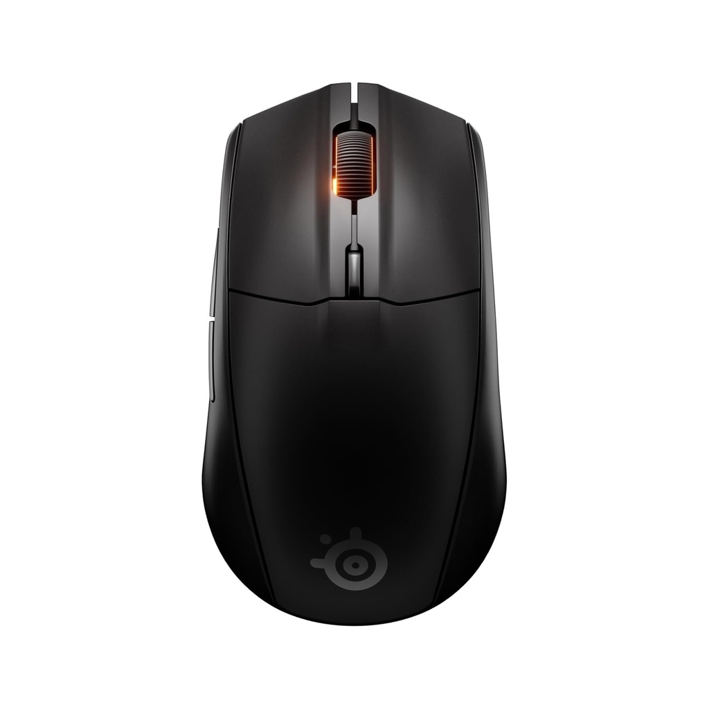 [62523] SteelSeries Rival 3 Wireless/Bluetooth Gaming Mouse TrueMove Air Sensor 18,000 DPI, 6 Programmable Buttons, 200Hr Battery Life For PC,PS5, Xbox X|S - Black