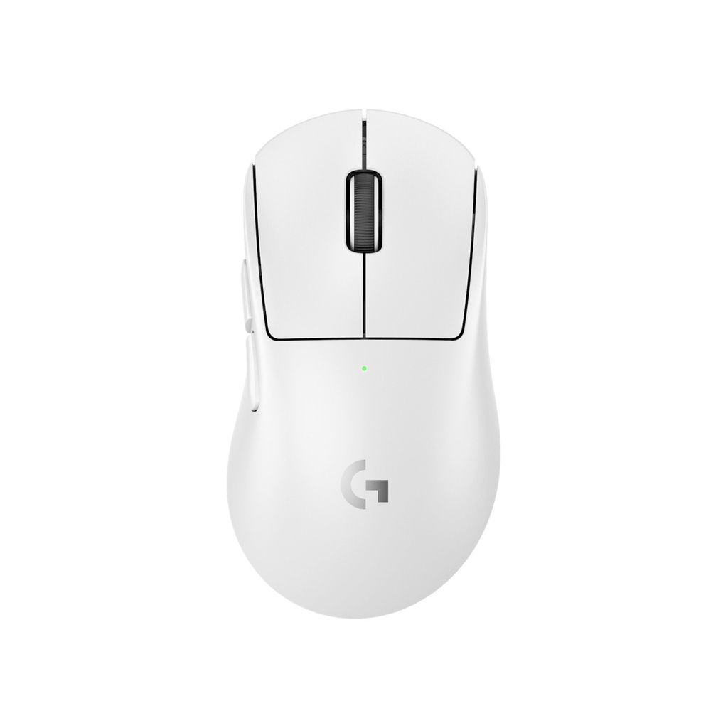 [910-007366] Logitech Pro X SuperLight 2 DEX Wireless/Wired Robust Lightspeed Gaming Mouse, 44,000 DPI Hero 2 Sensor, Upto 95 Hrs Battery Life White