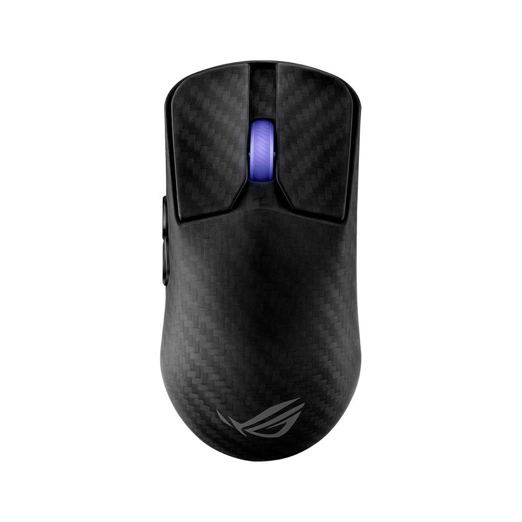 [90MP03U0-BMUA00] Asus Rog Harpe ACE Extreme Wireless Gaming Mouse Carbon Fiber Composite Shell, Upto 8000Hz Polling Rate 42,000 DPI - Black