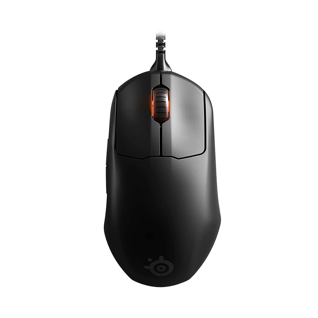 [62533] SteelSeries Prime Precision Esport 69g Wired Gaming Mouse 18,000 CPI,TrueMove Pro Gaming Sensor,Prestige OM™ Mechanical Switches, For PC,Mac & Xbox - Black