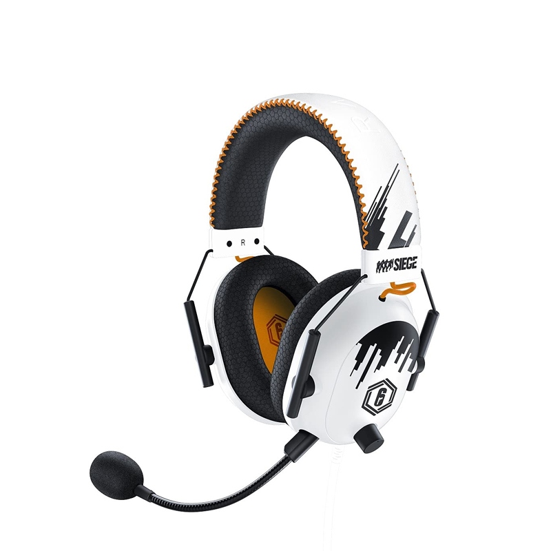 [RZ04-03220200-R3M1] Razer BlackShark V2 Pro Wireless/Bluetooth Esports Six Siege Special Edition Premium Gaming Headset,THX Spatial Audio,Hyper Clear Super Advanced Passive Noise Isolation Cardioid Mic, Up to 70 Hrs Battery Life, For PC,Mac,PS5,Xbox & Mobile Devices