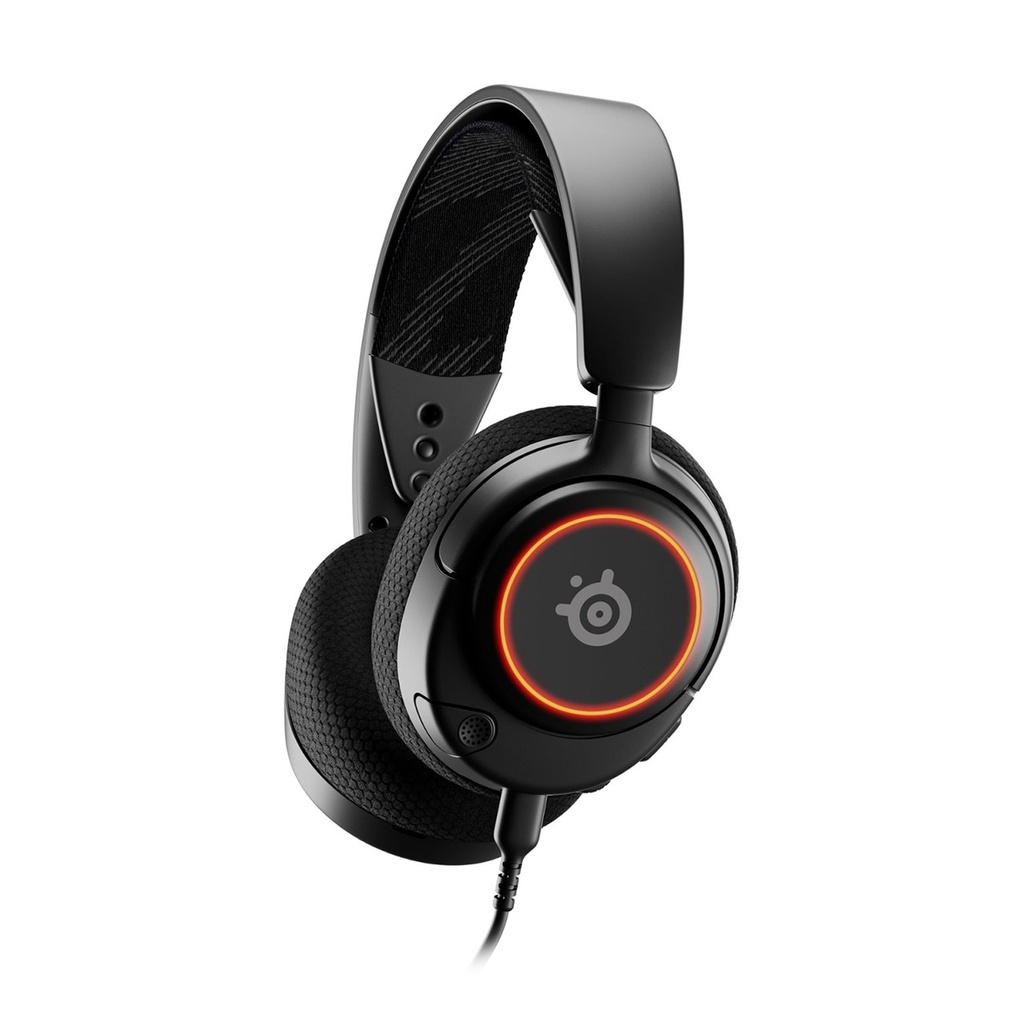 [61631] SteelSeries New Arctis Nova 3 Multi-Platform Wired Gaming Headset - Black