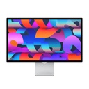 Apple Studio 27" 5K Retina Display Standard Glass Tilt-Adjustable Stand 12 MP Camera Studio-Quality Mic & Speaker Thunderbolt 5 Ports-Silver