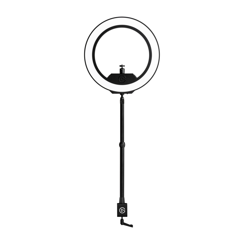 [10LAC9901] Elgato Ring Light Premium 2500 Lumens Light with Desk Clamp and Ball Mount