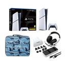 PlayStation 5 Slim Digital Bundle Console + Gamax Storage Bag & Dobe 12-in-1 Game Set