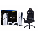 PlayStation 5 Slim Digital Edition Console + Sades Dorado PRO Gaming Chair Bundle (Installation not included)