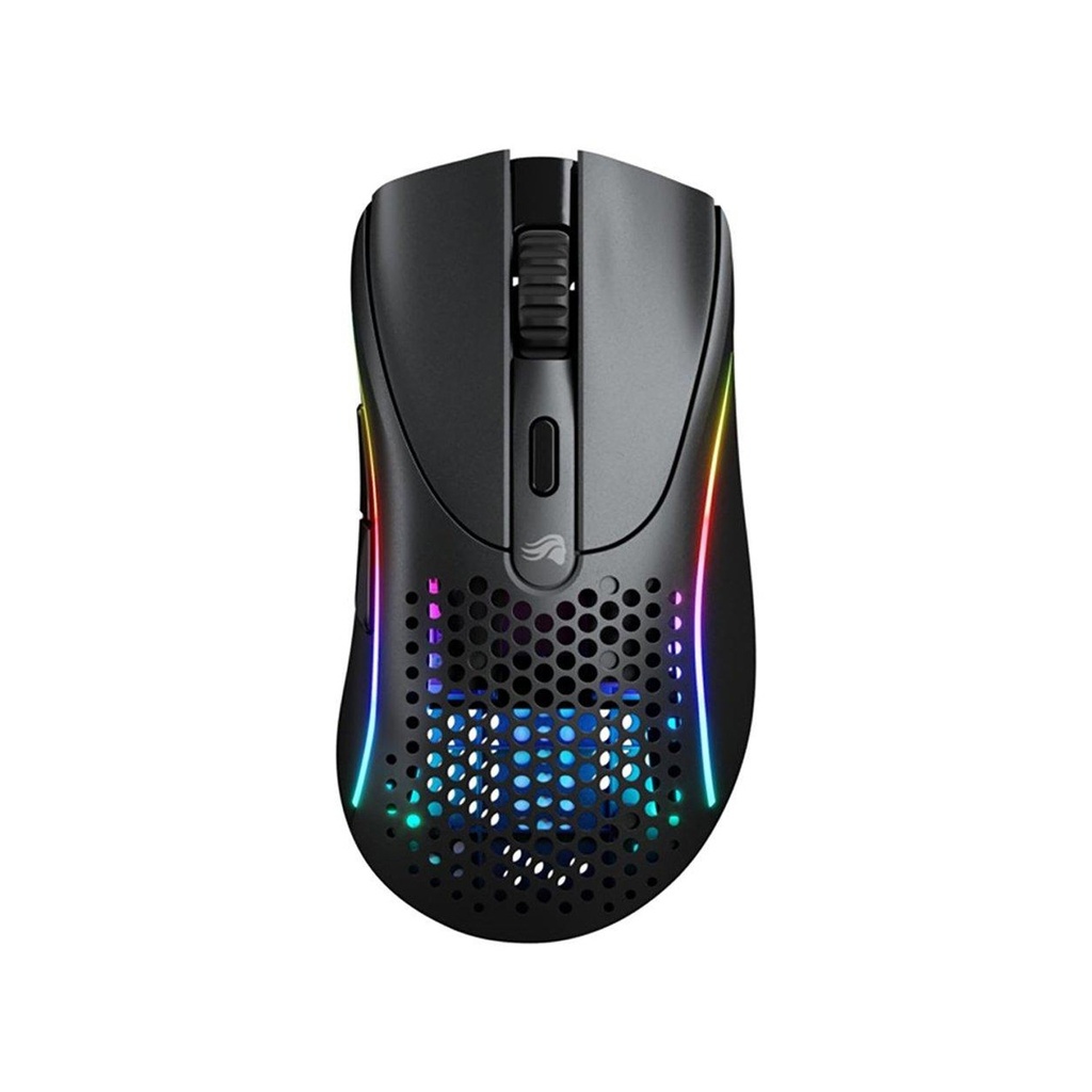 [GLO-MS-DWV2-MB] Glorious Model D 2 Wireless/Bluetooth UltraLight Ergonomic RGB Gaming Mouse (66g) - Black