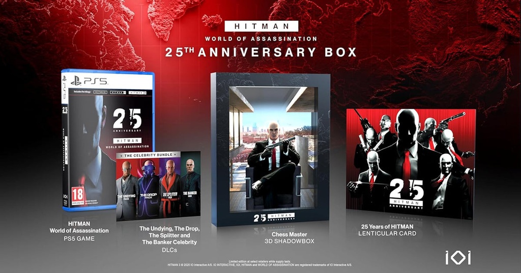 Hitman World of Assassination 25th Anniversary For PlayStation 5