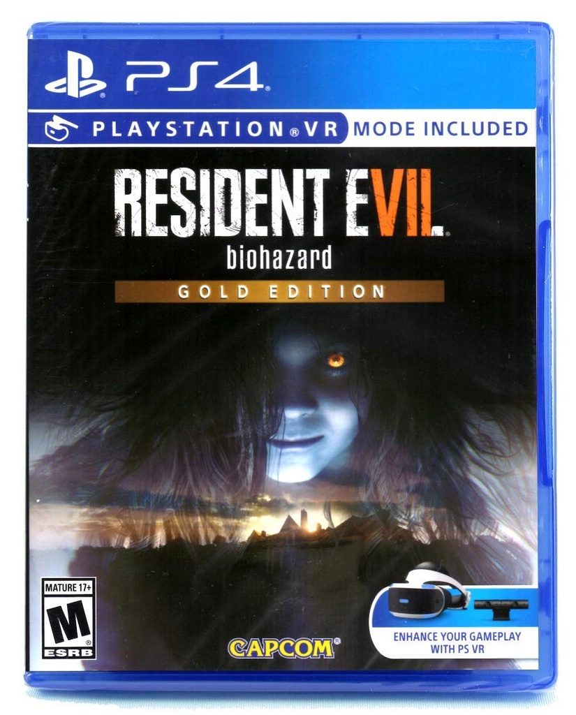 Resident Evil 7: Biohazard Gold Edition with VR Mode For PlayStation 4 (US)