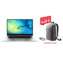 Huawei MateBook D15 Laptop, Intel Core i5-1135G7 Processor, 8GB RAM, 512GB NVMe SSD, Intel Iris Xe Graphics, 15.6" FHD IPS Display, Windows 11, Mystic Silver + Free Gift Mouse + Bag)