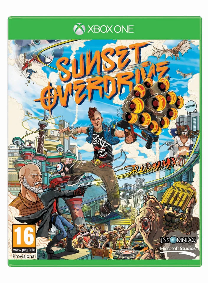 Microsoft : Sunset Overdrive Game Xbox One - EU
