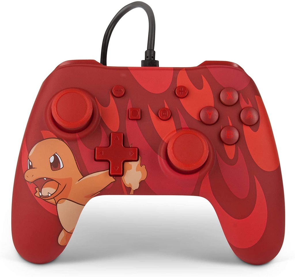 [62638] PowerA Pokémon Enhanced Wired Controller for Nintendo Switch – Blaze Charmander