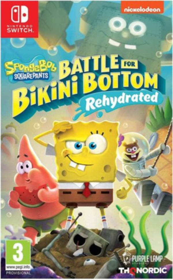 [62143] SpongeBob SquarePants: Battle For Bikini Bottom Rehydrated For NS "Region 2"