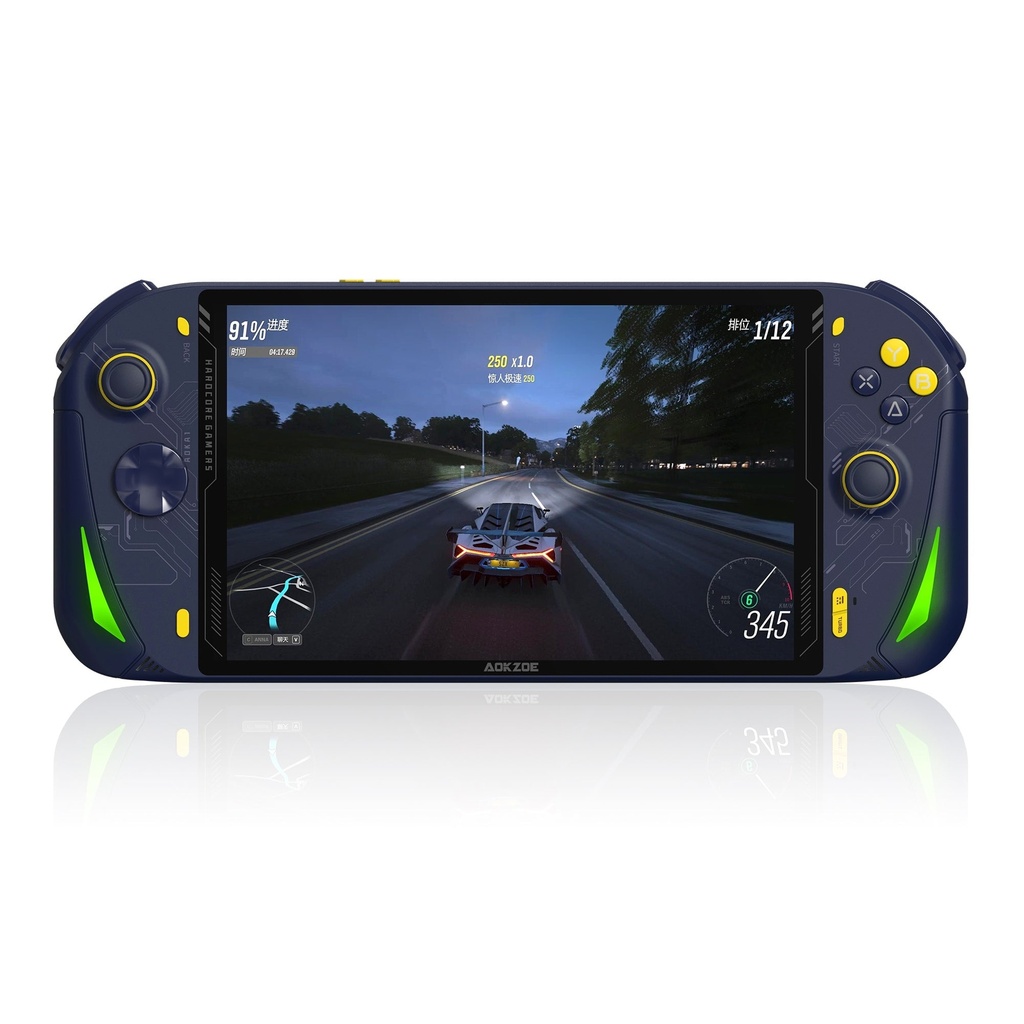 [2238] AOKZOE A1 Windows 11 Portable Pc Gaming Console ( 16 GB RAM , 512GB Memory ) - Quantum Blue
