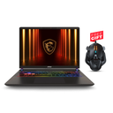 MSI Vector 16 HX AI A2XWHG Gaming Laptop, Intel Core Ultra 9 275HX, 32GB D5 RAM, 1TB NVMe SSD, GeForce RTX 5070 Ti 12GB GPU, 16" QHD+ 240Hz Display, 24-Zone RGB Keyboard, 90Whr Battery, Windows 11 Home - Cosmos Gray + Free Gift Couga Gaming Mouse