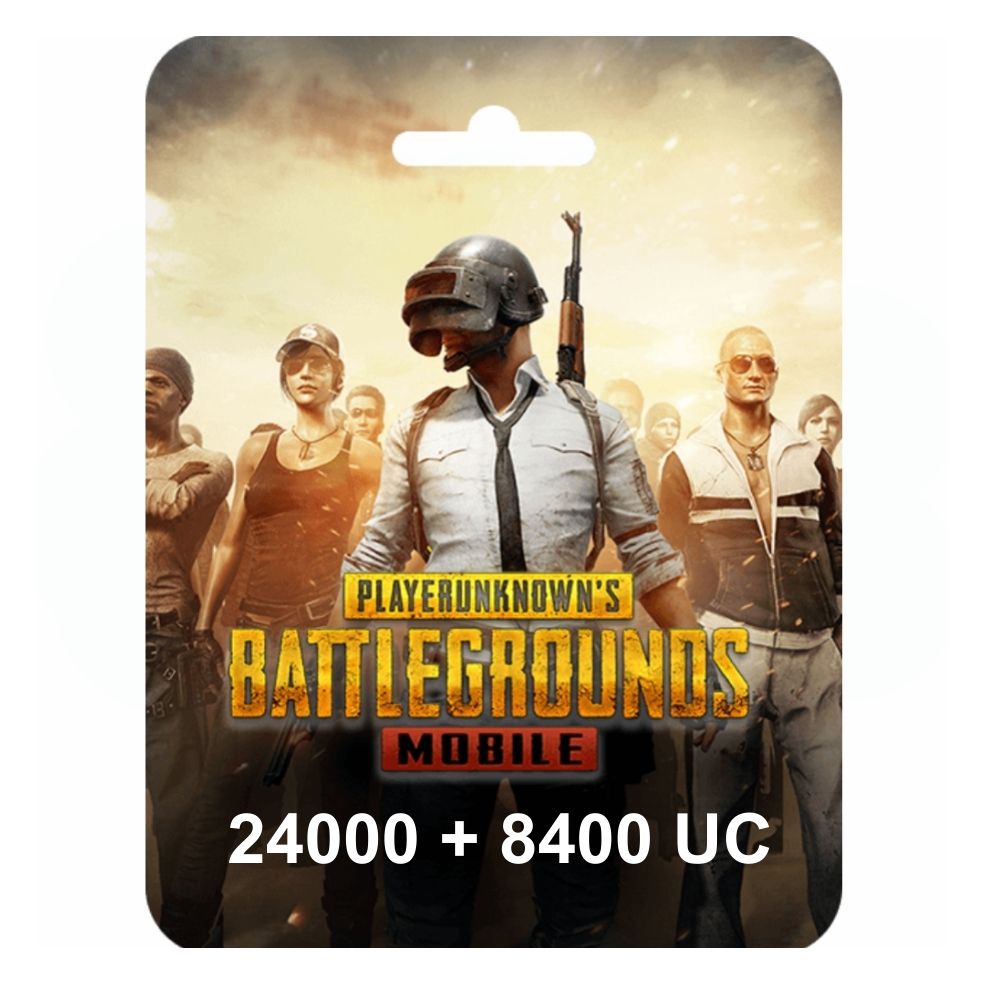 [DGC546E3F] PUBG Mobile - 24000 UC + 8400 UC - 400$ (Send By SMS)