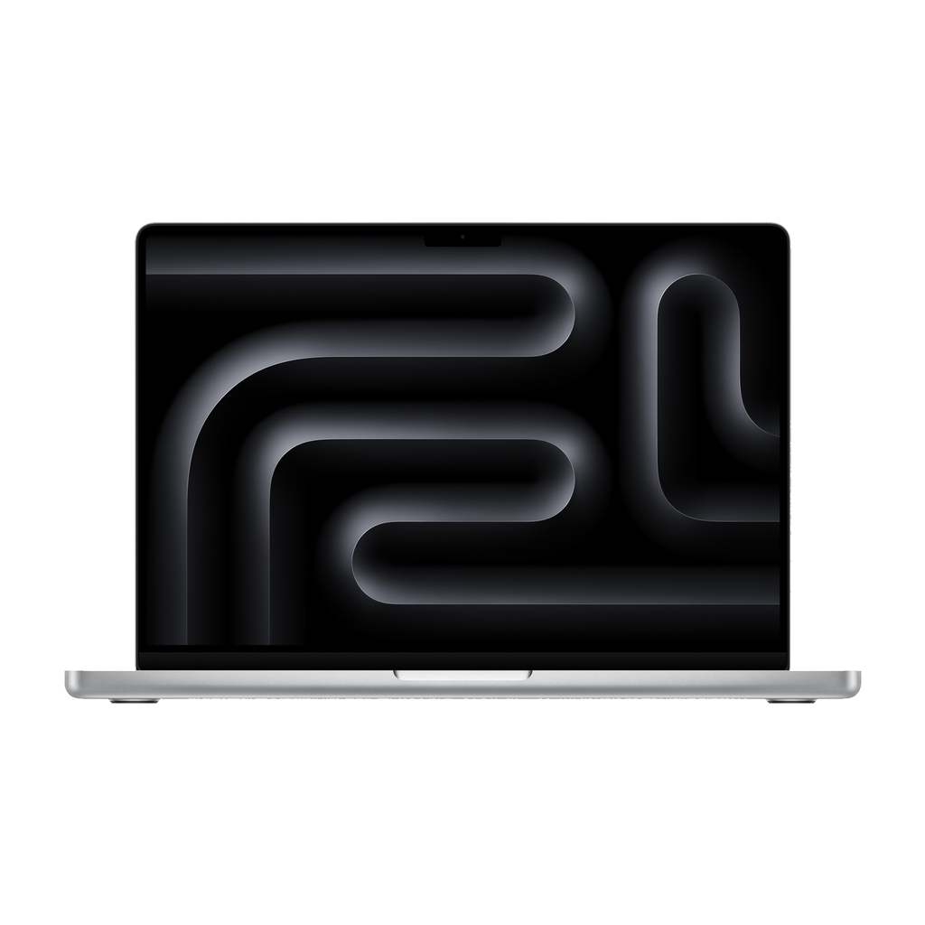[MW2W3AB/A] Apple MacBook Pro 14'' M4 Chip 10-Core CPU 10-Core GPU 16GB RAM 512GB SSD Magic Keyboard with Touch ID (Arabic / English) - Silver
