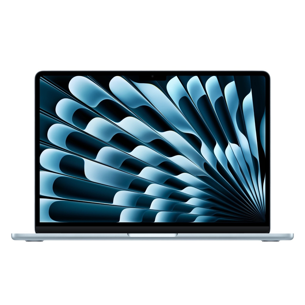 [MDHJ4AB/A] Apple MacBook Air 13’’ (2026), M5 Chip 10-Core CPU, 10‑Core GPU, 16GB unified Memory, 1TB SSD, Liquid Retina display, Backlit Magic Keyboard (English & Arabic), Sky Blue | MDHJ4AB/A