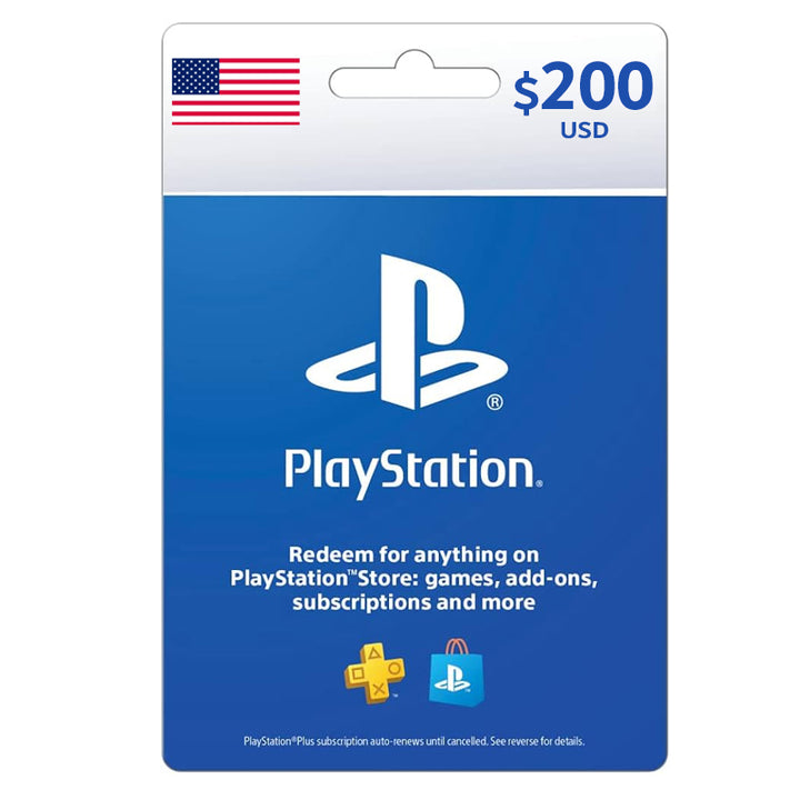 [DGCA36626] PlayStation Network Store Gift Card 200$ - USA
