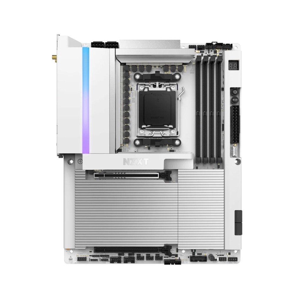 [N9-X87XT-W1] NZXT AMD N9 X870E RGB ATX Gaming Wi-Fi 7 DDR5 Motherboard