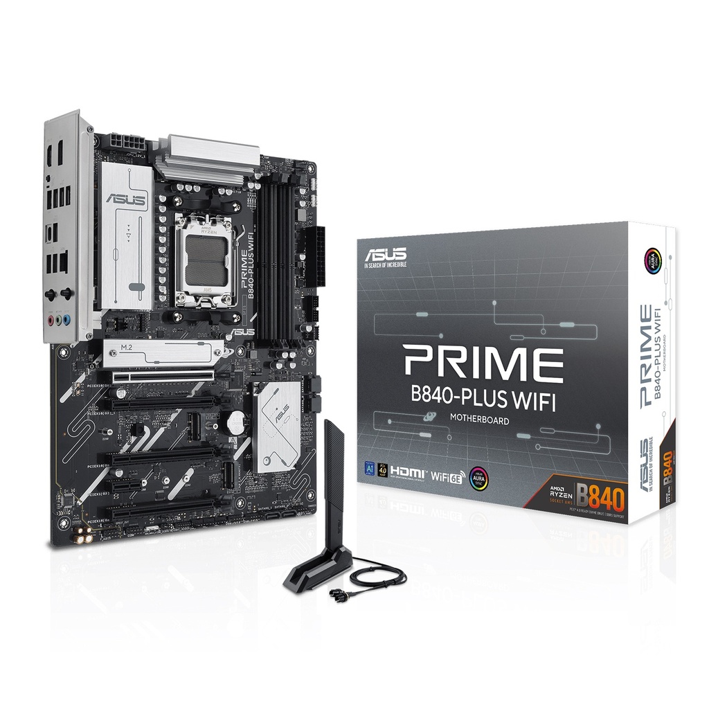 [90MB1IZ0-M0EAY0] ASUS Prime B840-PLUS WiFi ATX AM5 AMD Motherboard