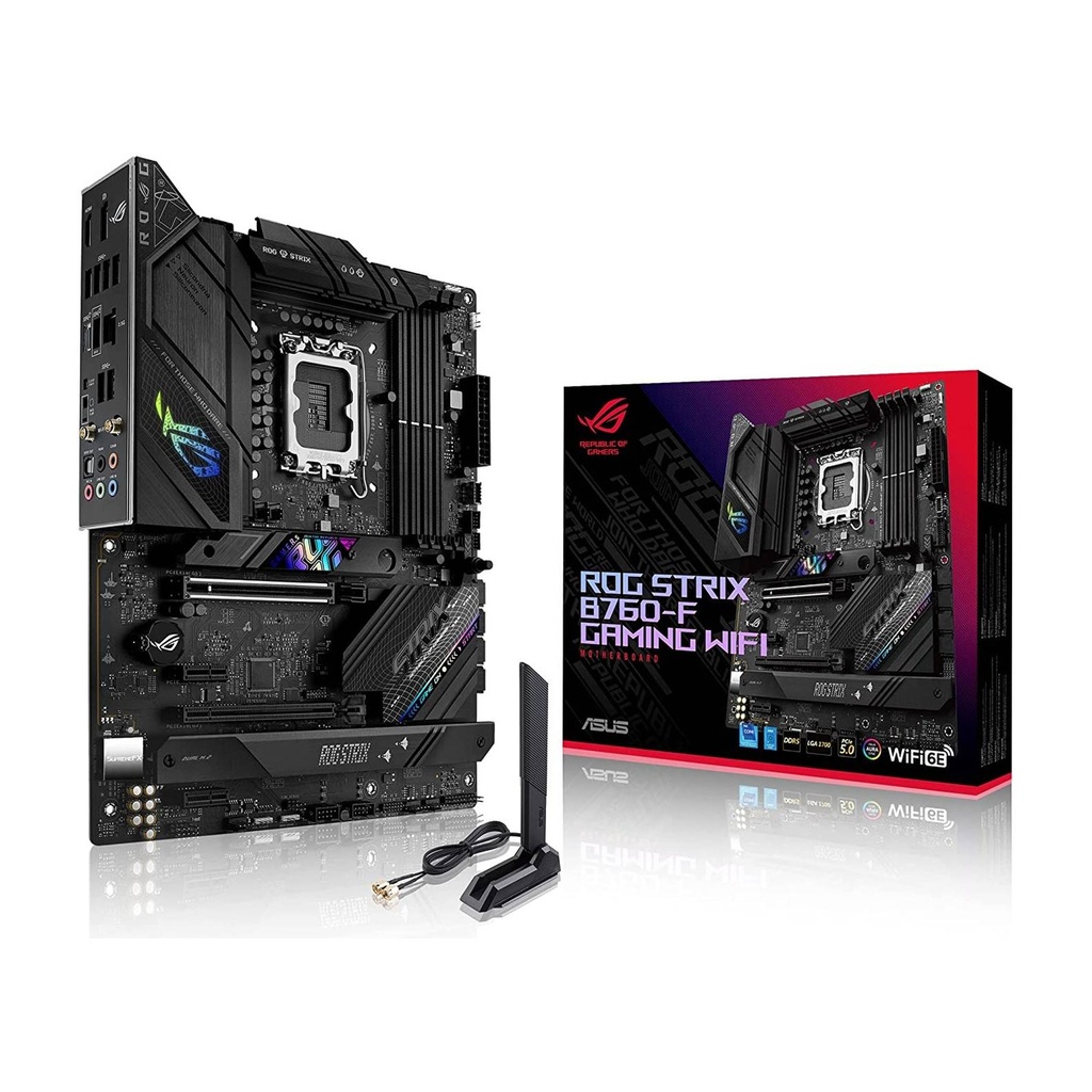 [90MB1CT0-M1EAY0] Asus Intel Rog Strix B760-F WIFI DDR5 Gaming MotherBoard
