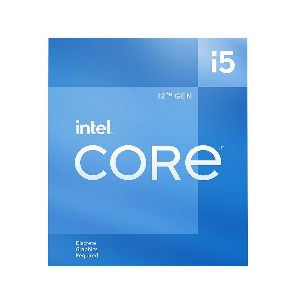 [12400F/O] Intel Core i5-12400F 2.5/4.4GHz Processor 6 Cores 18MB Cache OEM
