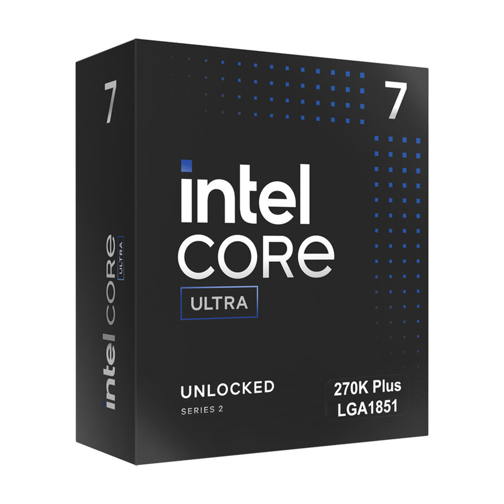[BX80768270K] Intel Core Ultra 7 270K PLUS 24-Core 5.50GHz 36 MB LGA 1851 Processor Unlocked