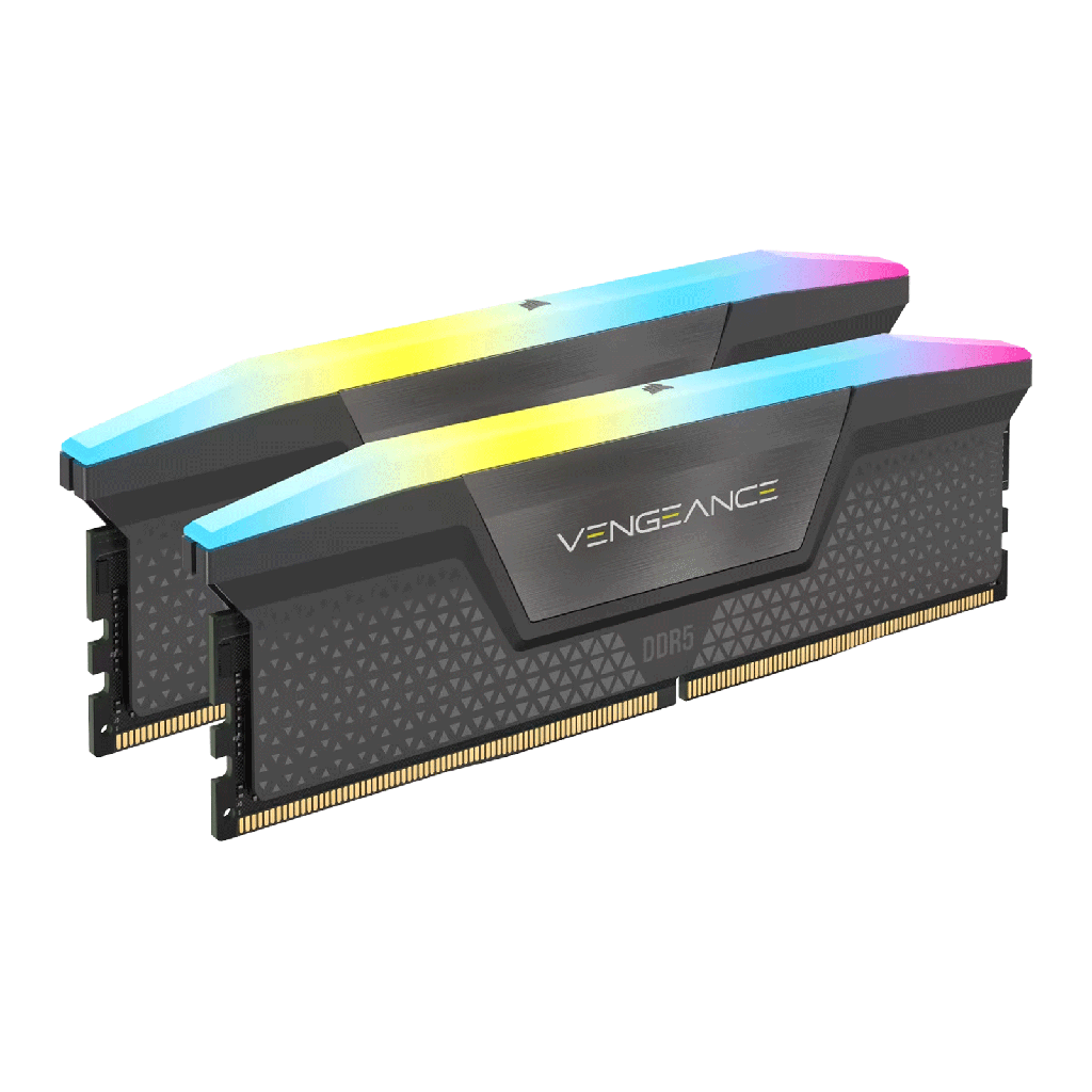 [CMH32GX5M2E6000Z36] Corsair Vengeance RGB 32GB (2x16GB) DDR5 6000MHz CL36 Memory Kit - Black