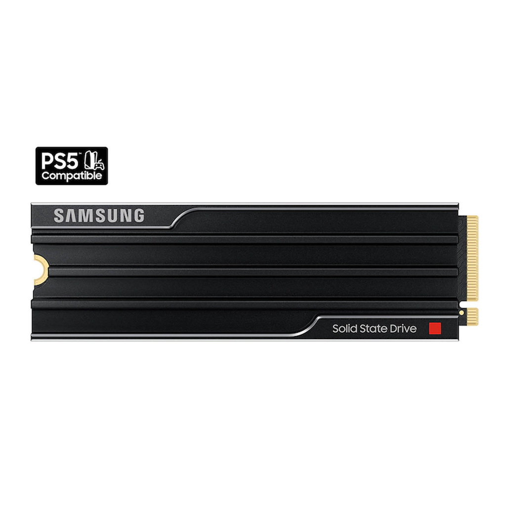 [MZ-VAP2T0CW] Samsung (9100 PRO) With Headsink 2TB Internal SSD PCIe Gen 5x4 NVMe, Speeds Up to 14700 MB/s, PS Compatible