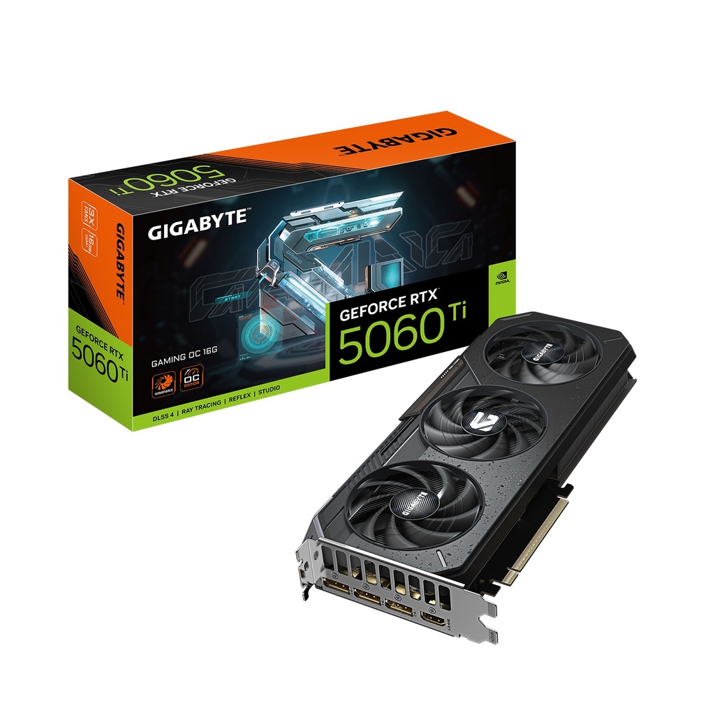 [GV-N506TGAMING] Gigabyte GeForce RTX­­ 5060Ti Gaming OC Edition 8GB GDDR7 Graphics Card