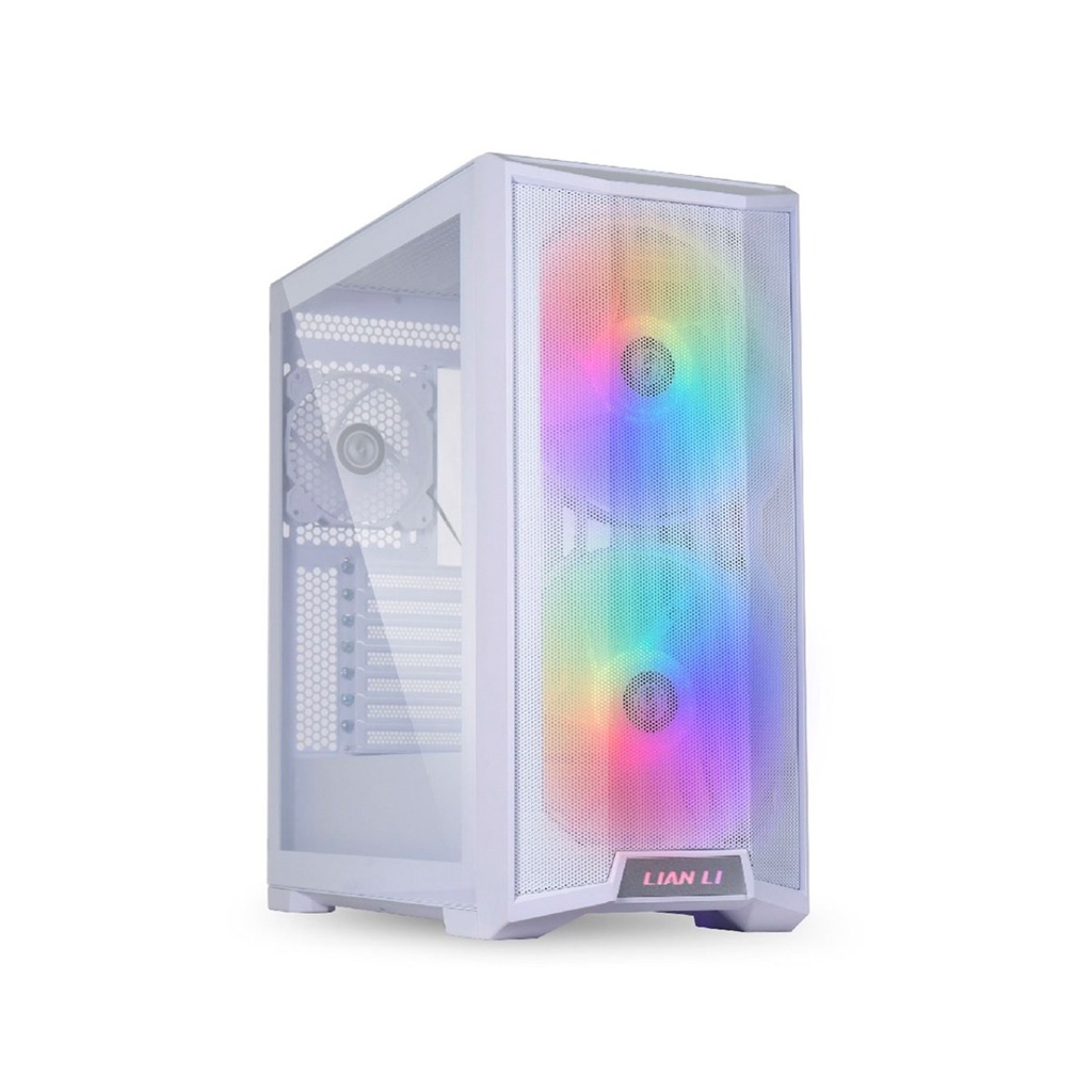 [LANCOOL] LIAN LI Lancool III RGB ATX Mid Tower Tempered Glass Side & Front Panel Aluminium Case with 4 ARGB Fans - Black